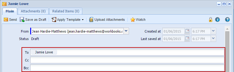 Workbooks 4.4: Released 10/01/2014 email recipient Workbooks 4.4: Released 10/01/2014