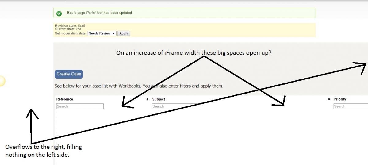 html - Get iFrame to full width of website (not content ...