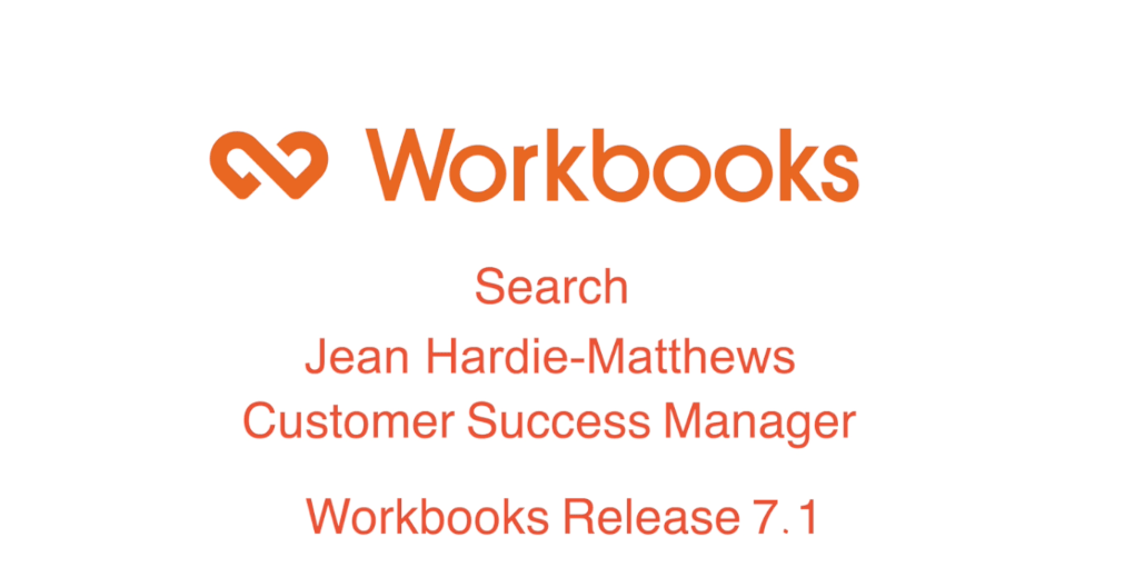 Workbooks Release 7.1 – Search Feature featured image