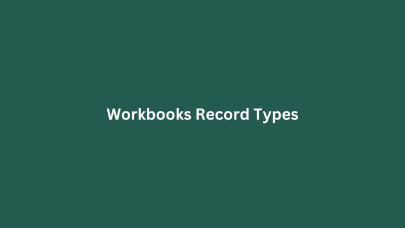 Workbooks Record Types featured image