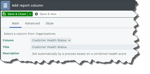 description of field shows under column name when adding a field to a report