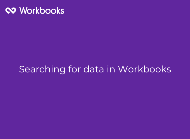 Searching For Data In Workbooks featured image